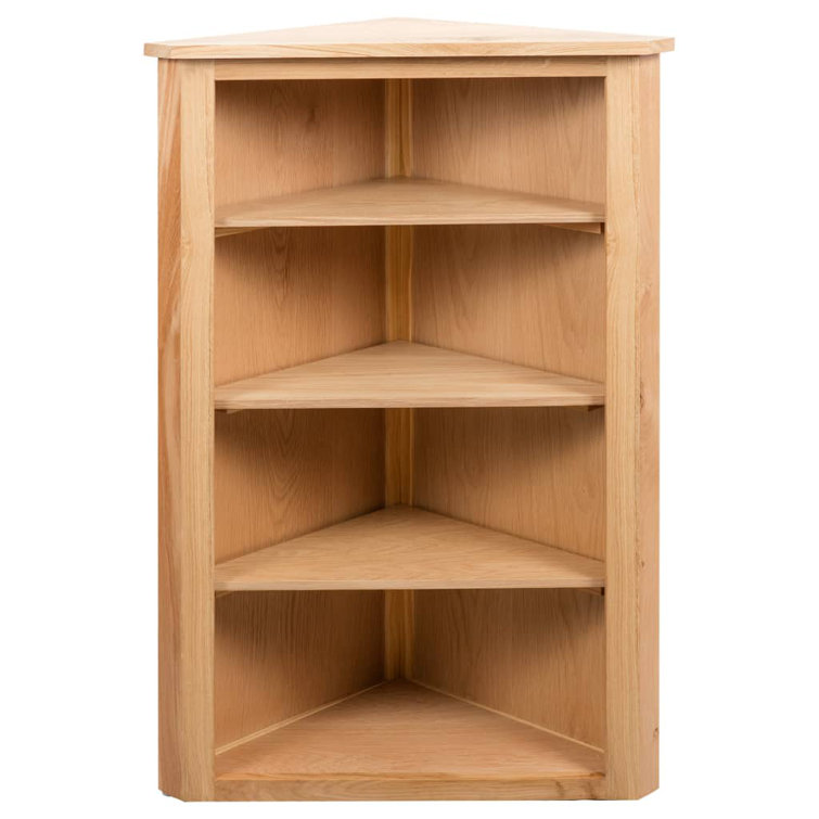 East Urban Home 39.37'' H x 23.23'' W Corner Bookcase Wayfair
